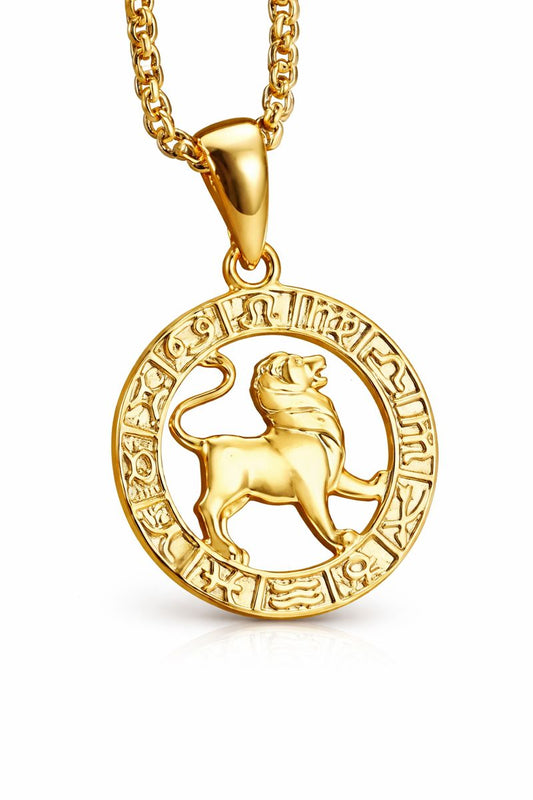 Lion Pendant Necklace