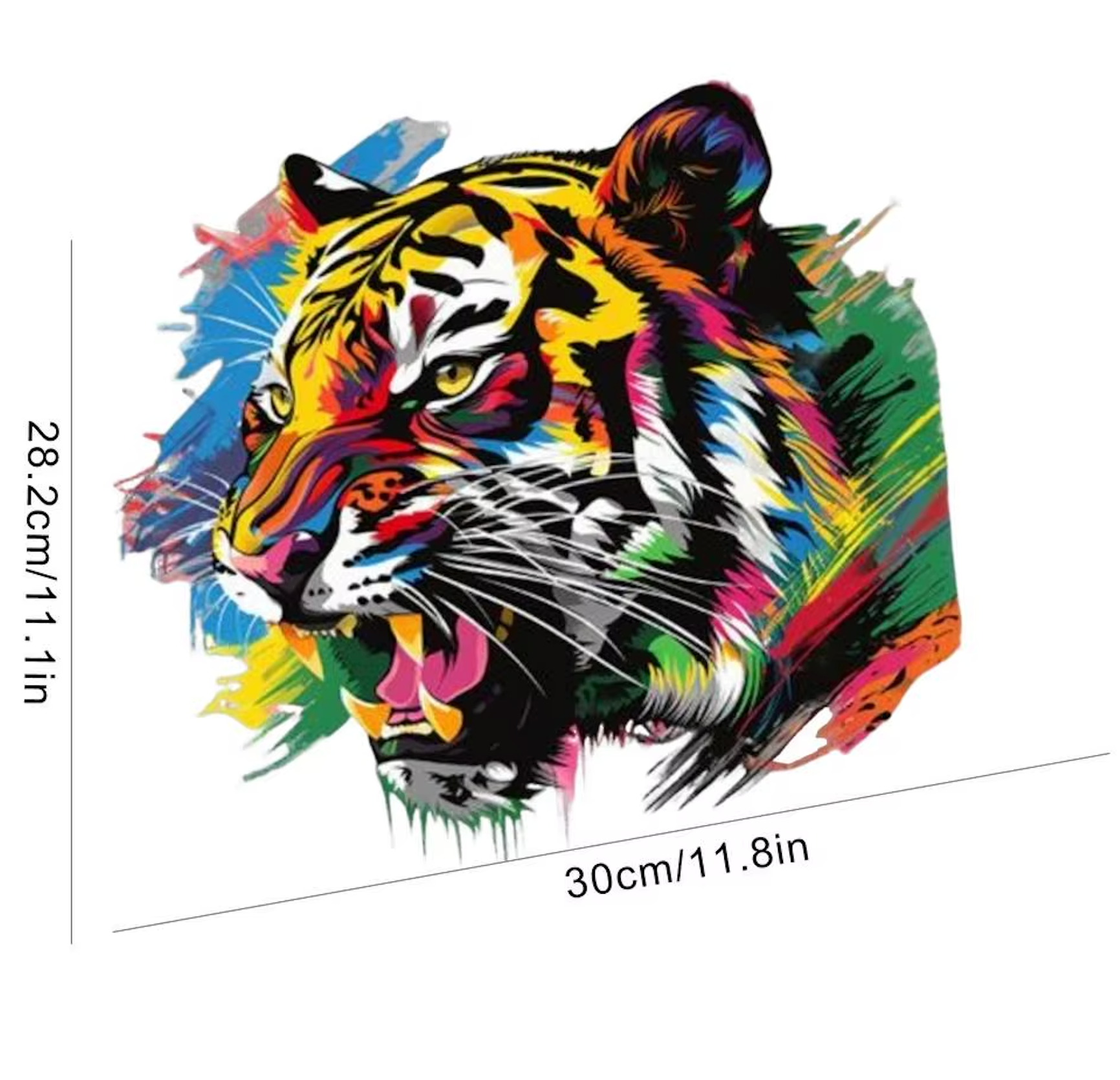 Tiger Waterproof Car Sticker (2 Styles Available!)