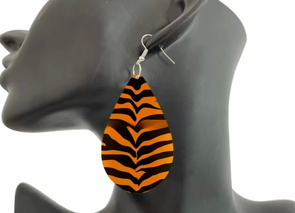 Tiger Jungle Earring