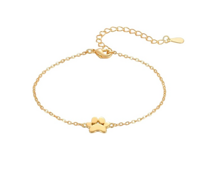 Gold Paw Bracelet