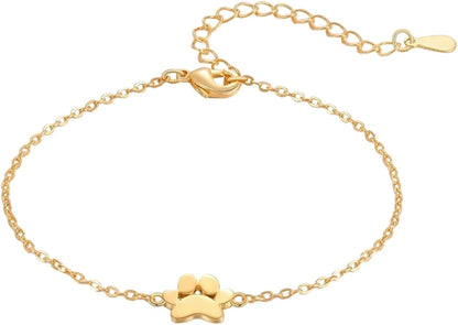 Gold Paw Bracelet
