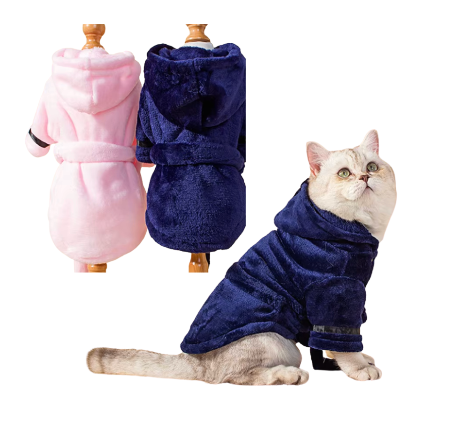 Luxury Cat Robe 
