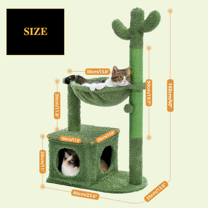 Cactus Cat Tree Tower 