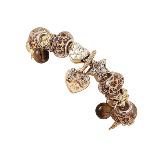 Leopard Charm Bracelet 