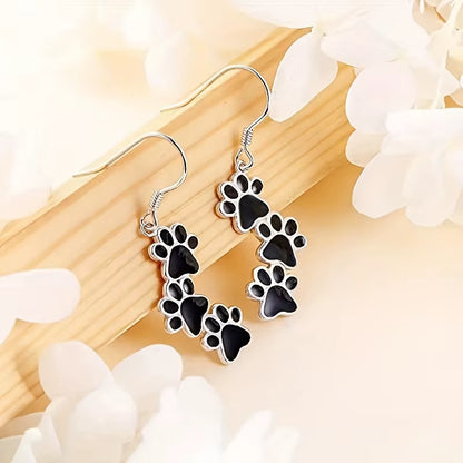 Paw Prints Earrings