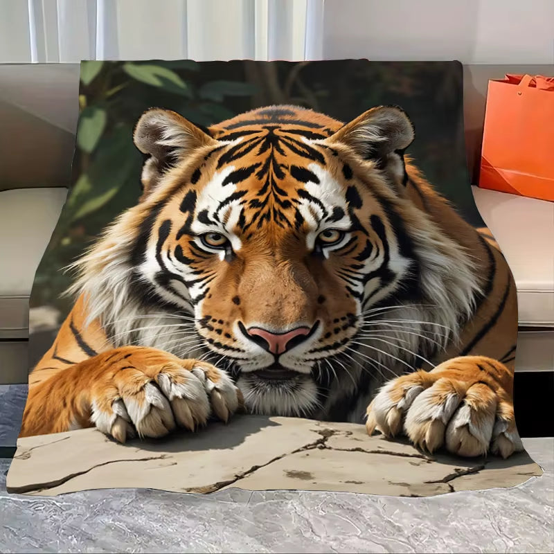 Cozy Tiger Blanket 