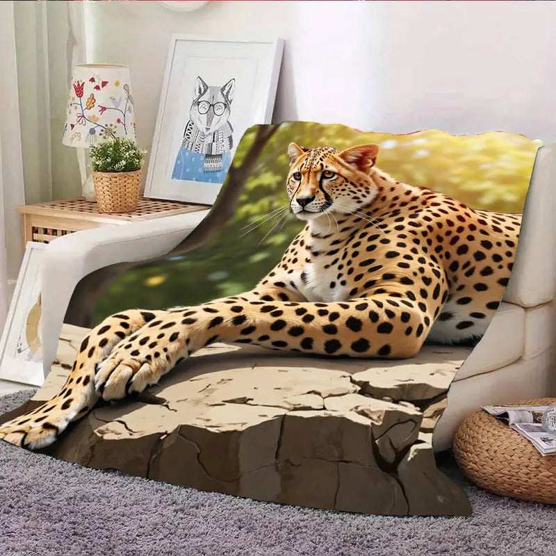 Cheetah Comfort Blanket