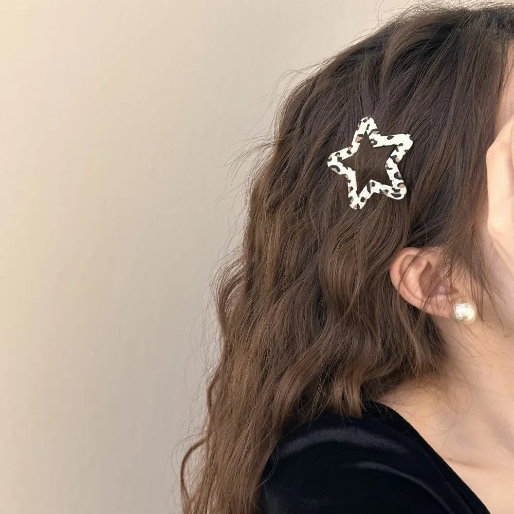 Jungle Wild Hair Clips: Straight, Star & Wavy Styles
