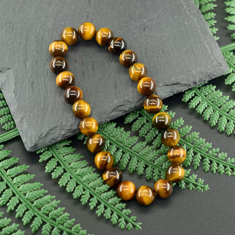 Tiger Eye Bracelet- Grade 5A Natural Stone