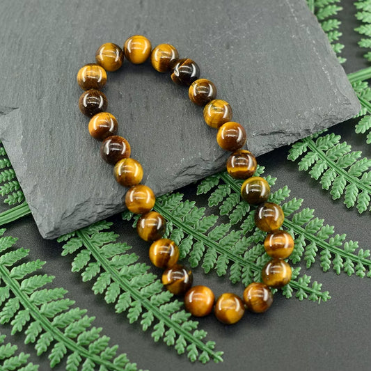 Tiger Eye Bracelet- Grade 5A Natural Stone