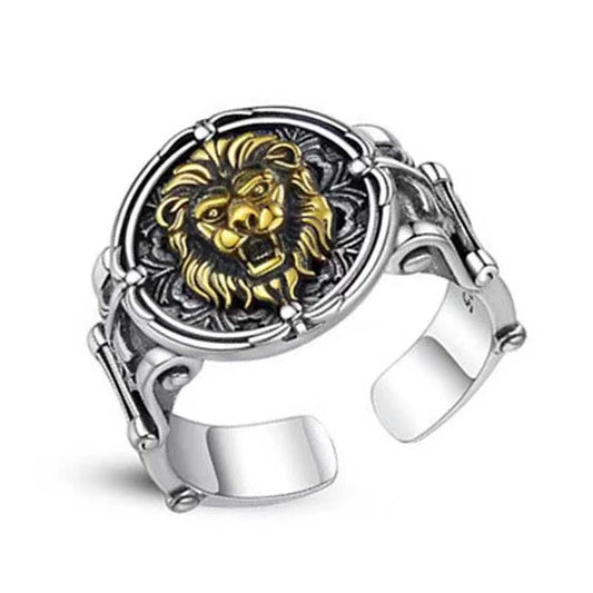 Adjustable Lion Ring