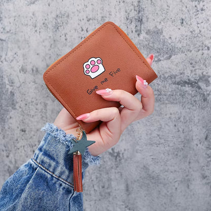 "Give Me Five" Paw Wallet in 8 Different Colors! 