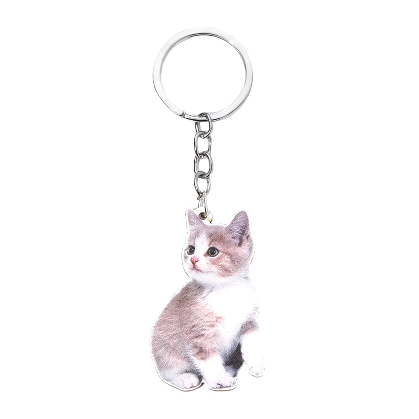 Kitten Dangling Keychain