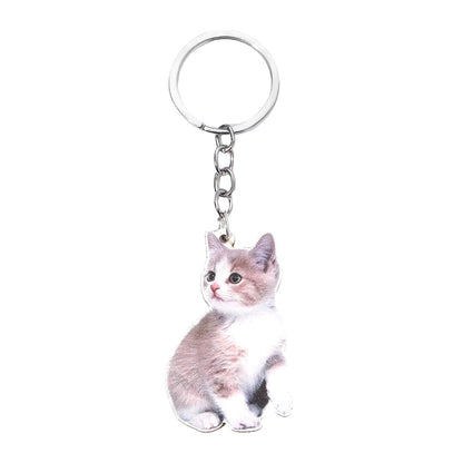 Kitten Dangling Keychain
