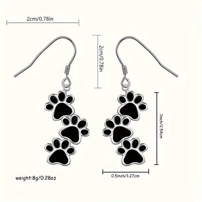 Paw Prints Earrings