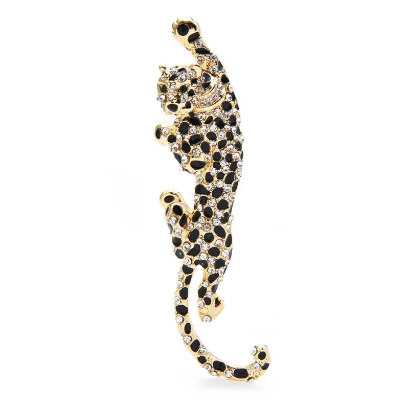 Stunning Leopard Brooch Pin