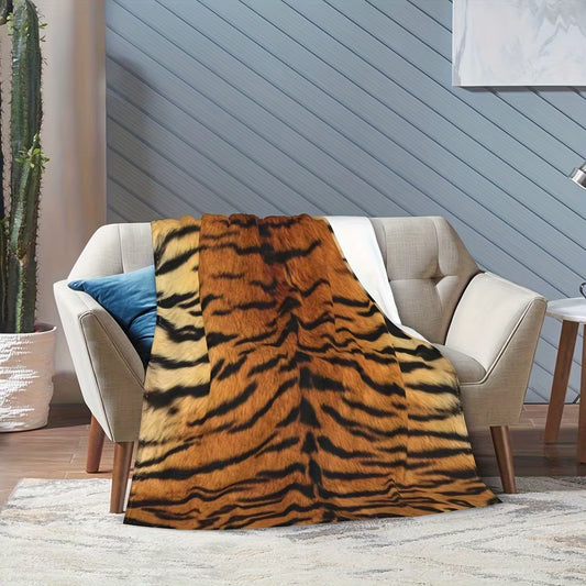 Chic Tiger Throw Blanket