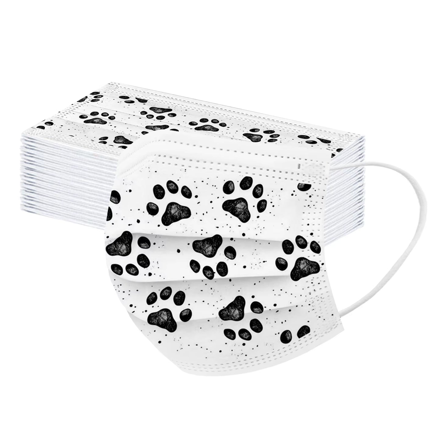 30Pcs Adult Paw Mask 