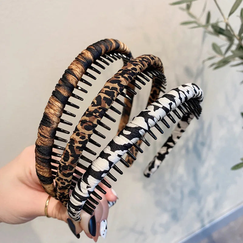 Panthera Headband with Teeth 