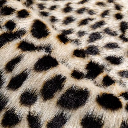 Cheetah Print Faux Cowhide Rug for Bedroom or Office