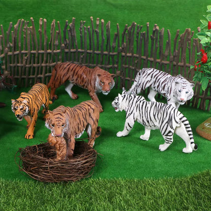Realistic Tiger Figurines: Different Tiger Species Available!