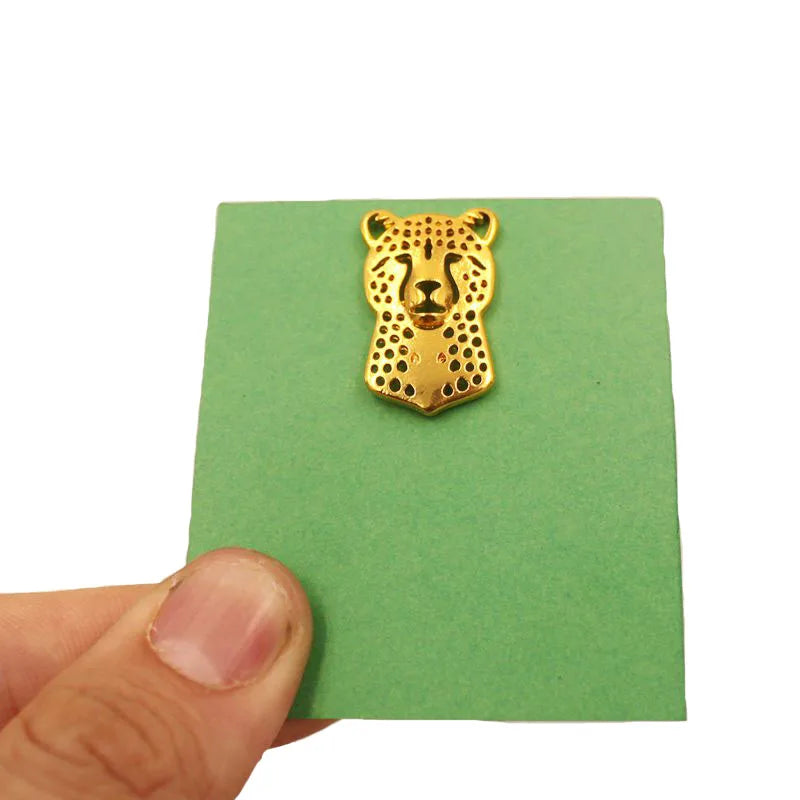 Cheetah Brooch with Pin- Available in Gold or Silver
