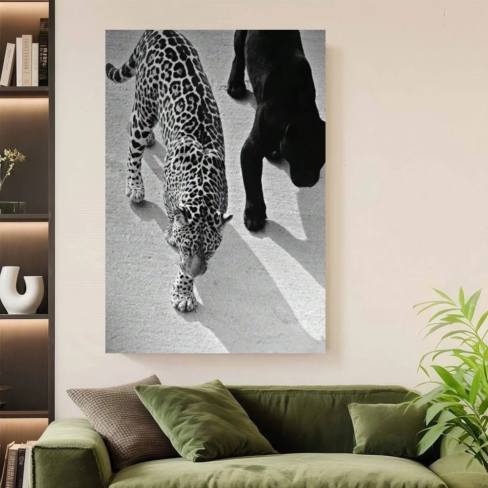 Unstoppable Jaguar Duo- Canvas Wall Art Decor