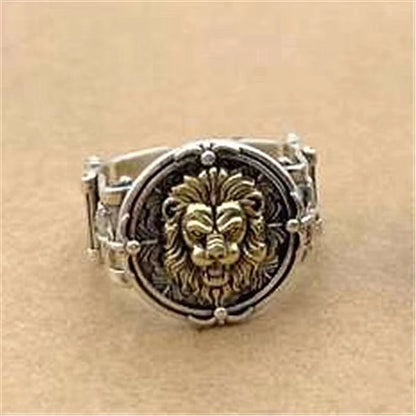 Adjustable Lion Ring