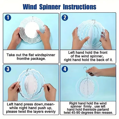 Tiger Metal Wind Spinner 