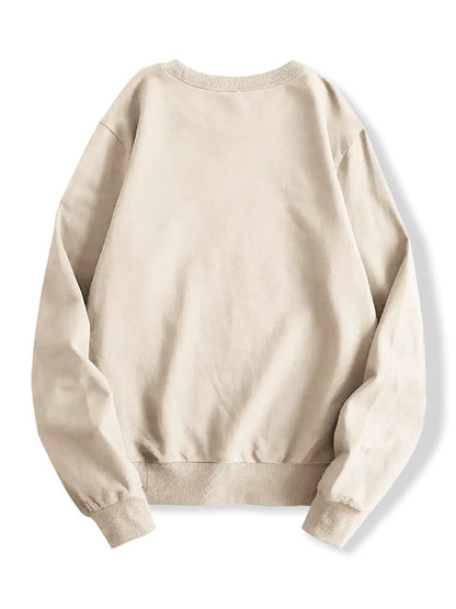 Apricot 'Paws and Enjoy The Little Things' Crewneck Sweatshirt with Paw Sleeves