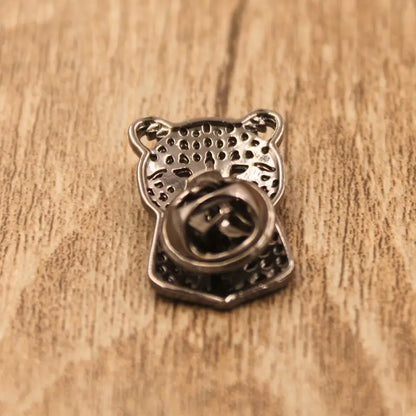 Cheetah Brooch with Pin- Available in Gold or Silver