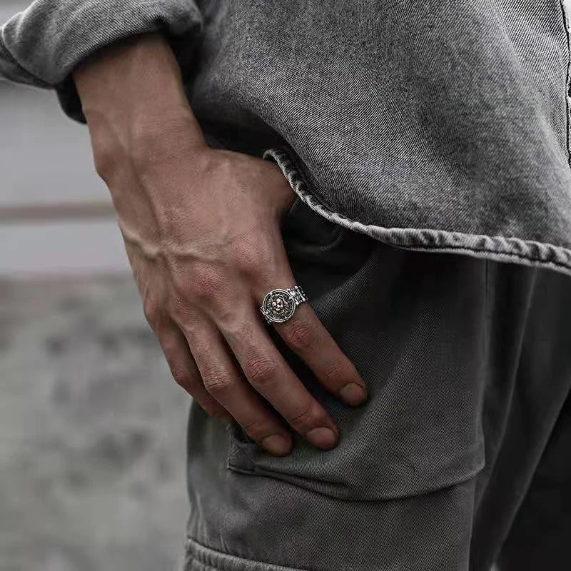Adjustable Lion Ring