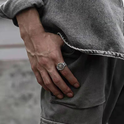 Adjustable Lion Ring
