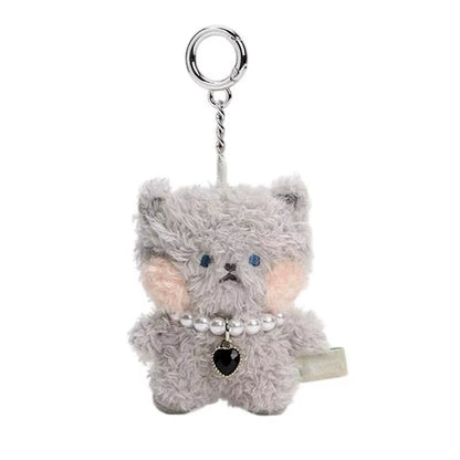 Fabulous Plush Cat Keychain