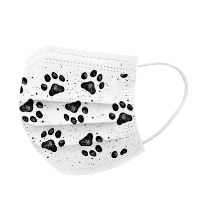 30Pcs Adult Paw Mask 