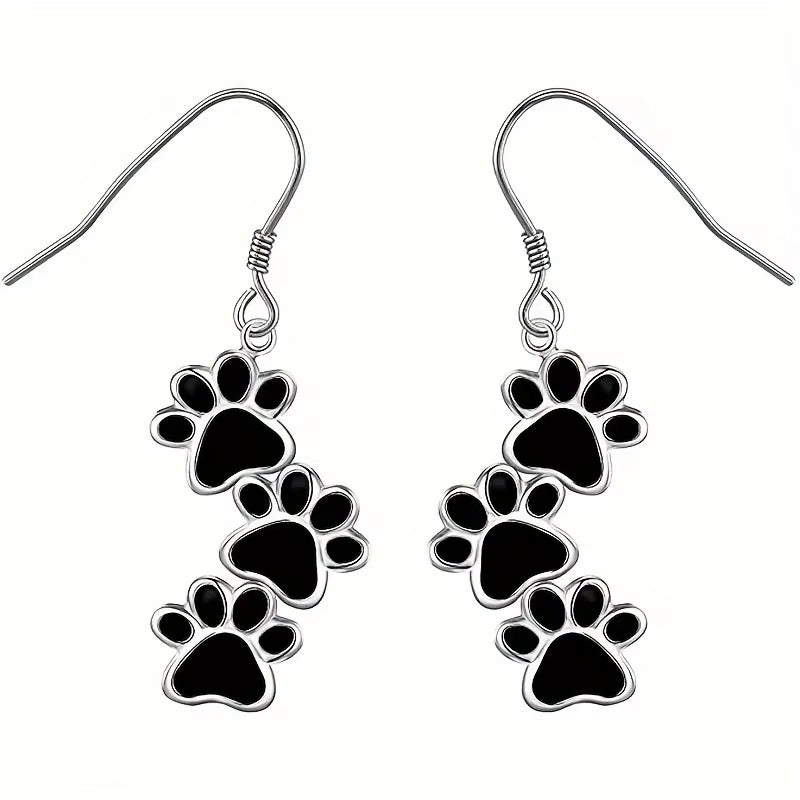 Paw Prints Earrings