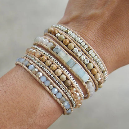 Chic Cheetah Wrap Bracelet 