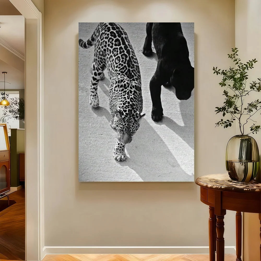 Unstoppable Jaguar Duo- Canvas Wall Art Decor