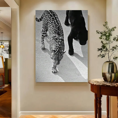 Unstoppable Jaguar Duo- Canvas Wall Art Decor