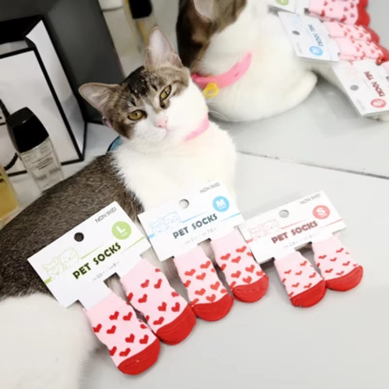 Pet Cat Anti-Slip Socks