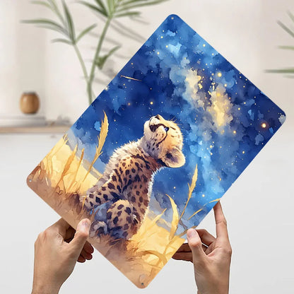 Cheetah Cub Dreaming Wall Art Decor 