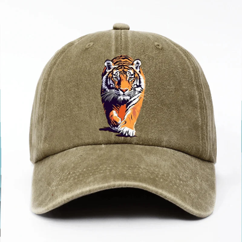 Washed All Day Tiger Cap 