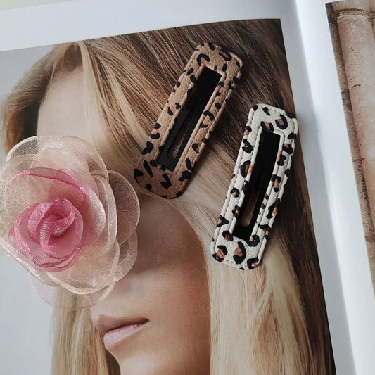 Jungle Wild Hair Clips: Straight, Star & Wavy Styles