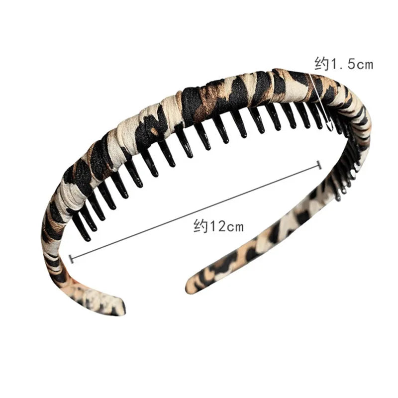Panthera Headband with Teeth 