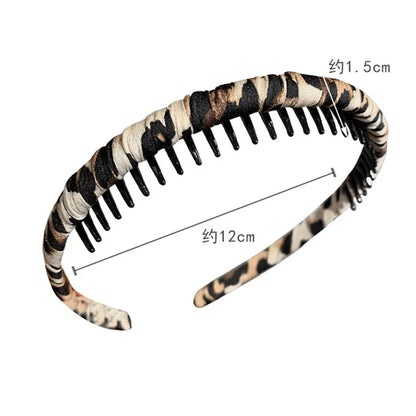 Panthera Headband with Teeth 