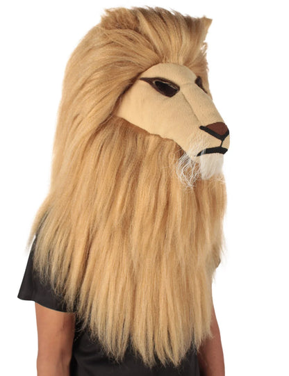 Novelty Lion Wig Mask Costume
