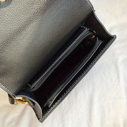 Mini Lion Vintage Lion Head Crossbody Bag in Black or Red