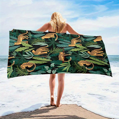 Cheetah Chic Beach Towel 