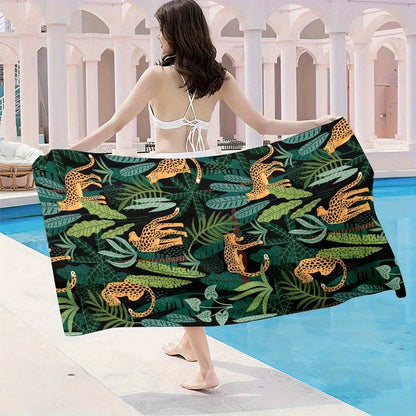 Cheetah Chic Beach Towel 