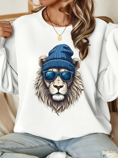 Lion Pullover Sweatshirt